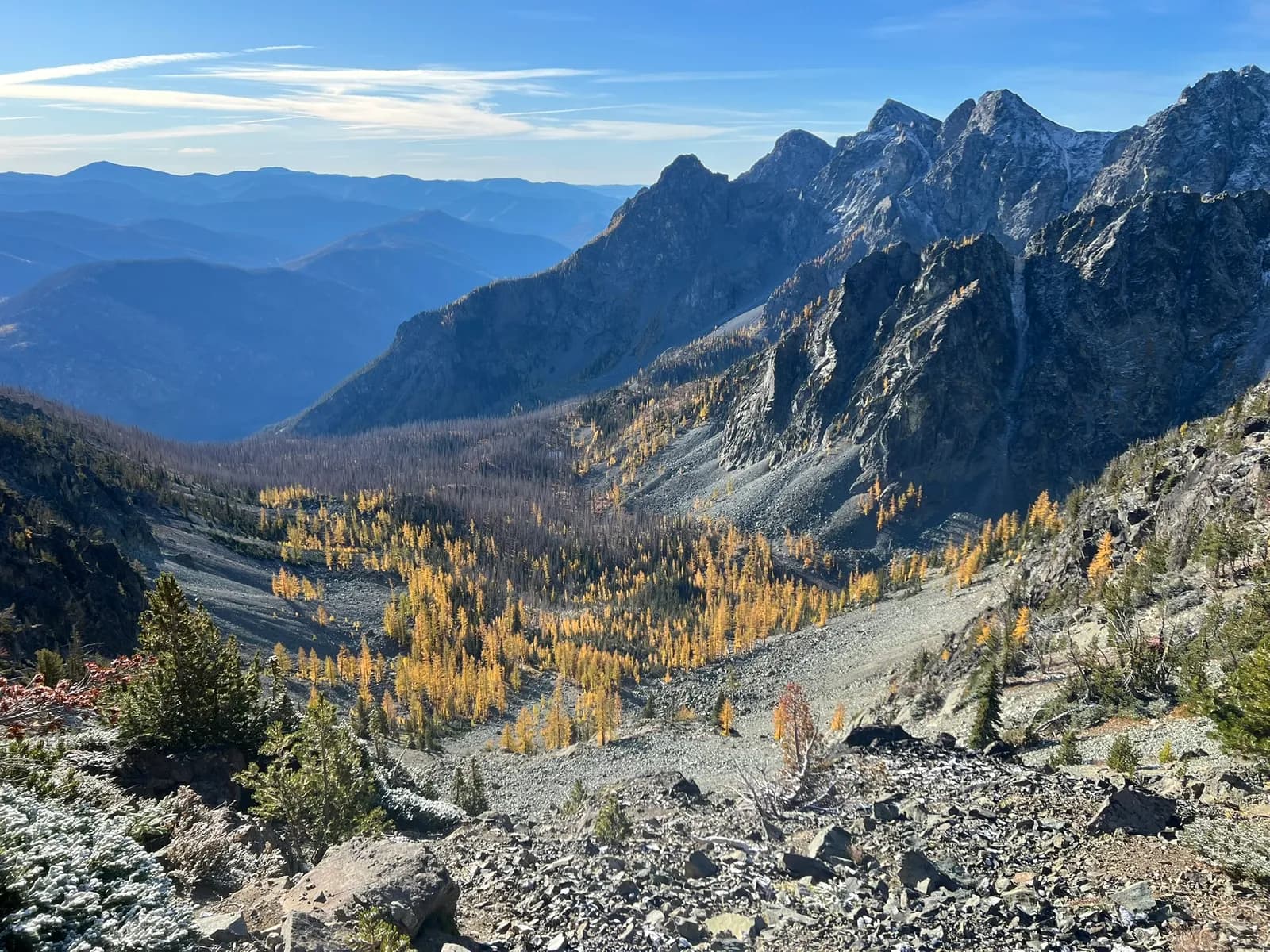 Big Craggy Peak and West Craggy Peak